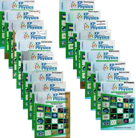 KP Institute Physics Classroom Notes Set of 19 Books